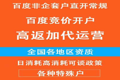 竞价开户推广案例实战案例分析